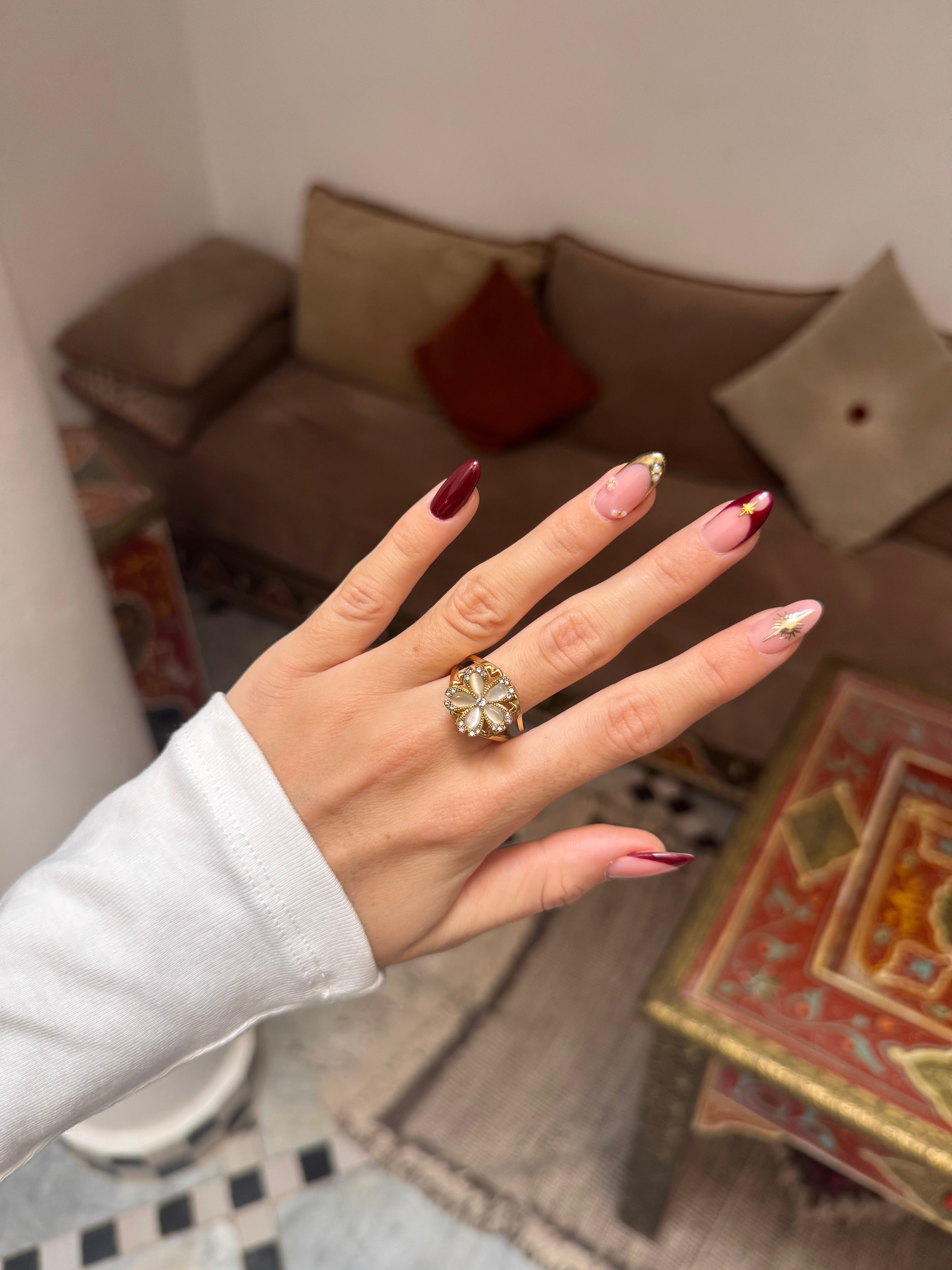 Bague anti stress Flora