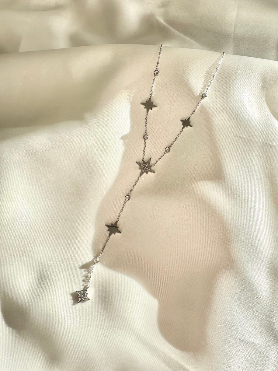 Collier pluie d'étoiles