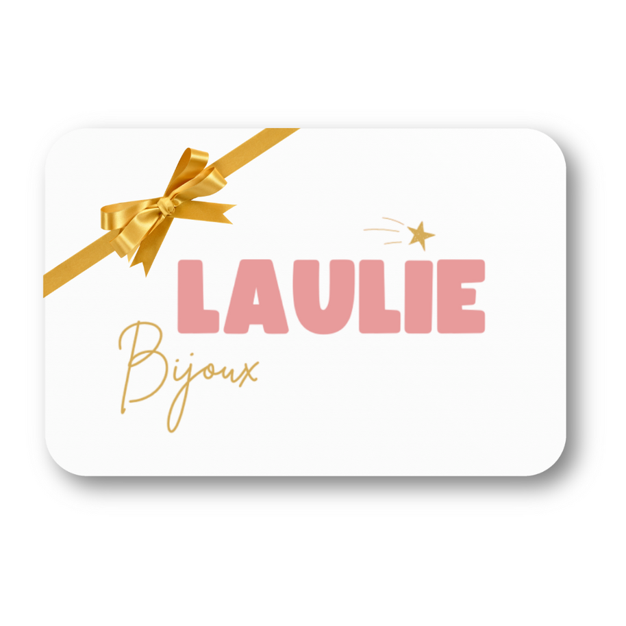 E-carte cadeau Laulie Bijoux