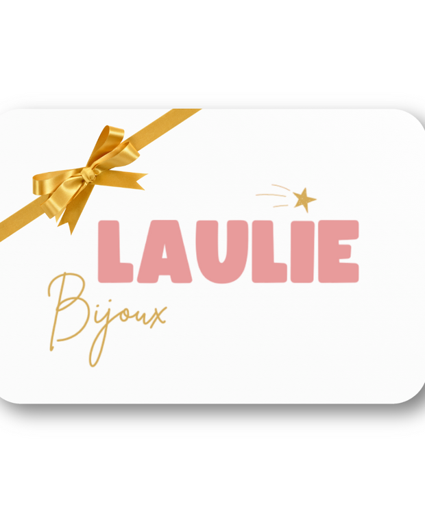 E-carte cadeau Laulie Bijoux