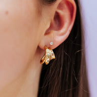 Boucles d'oreilles Prune
