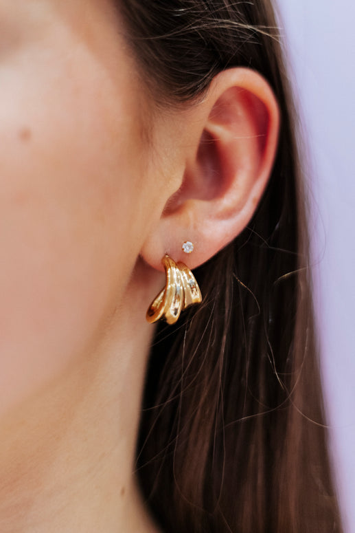 Boucles d'oreilles Prune