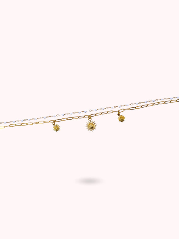 Bracelet de cheville Solara
