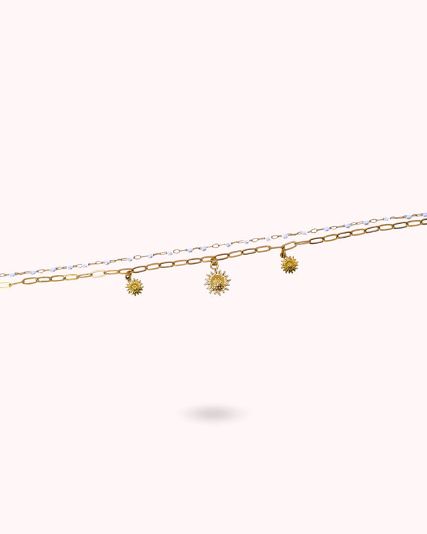 Bracelet de cheville Solara
