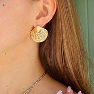 Boucles d'oreilles Coquillages