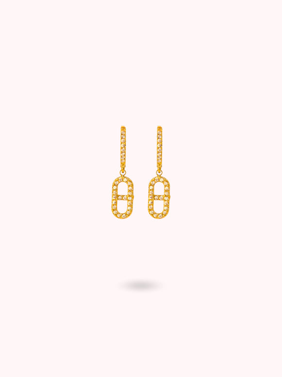 Boucles d'oreilles Gaïa